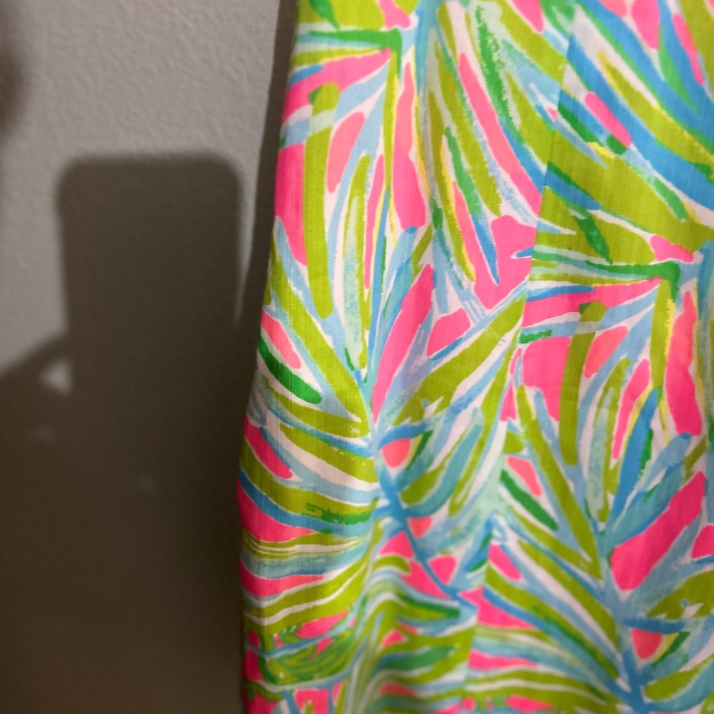 Lilly Pulitzer Mila Shift Dress Pink Green Size 14  New with tag - Picture 3 of 13